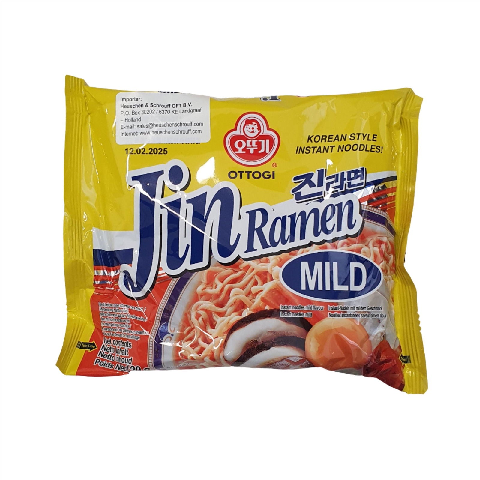 Ottogi Jin Ramen mild 120g 