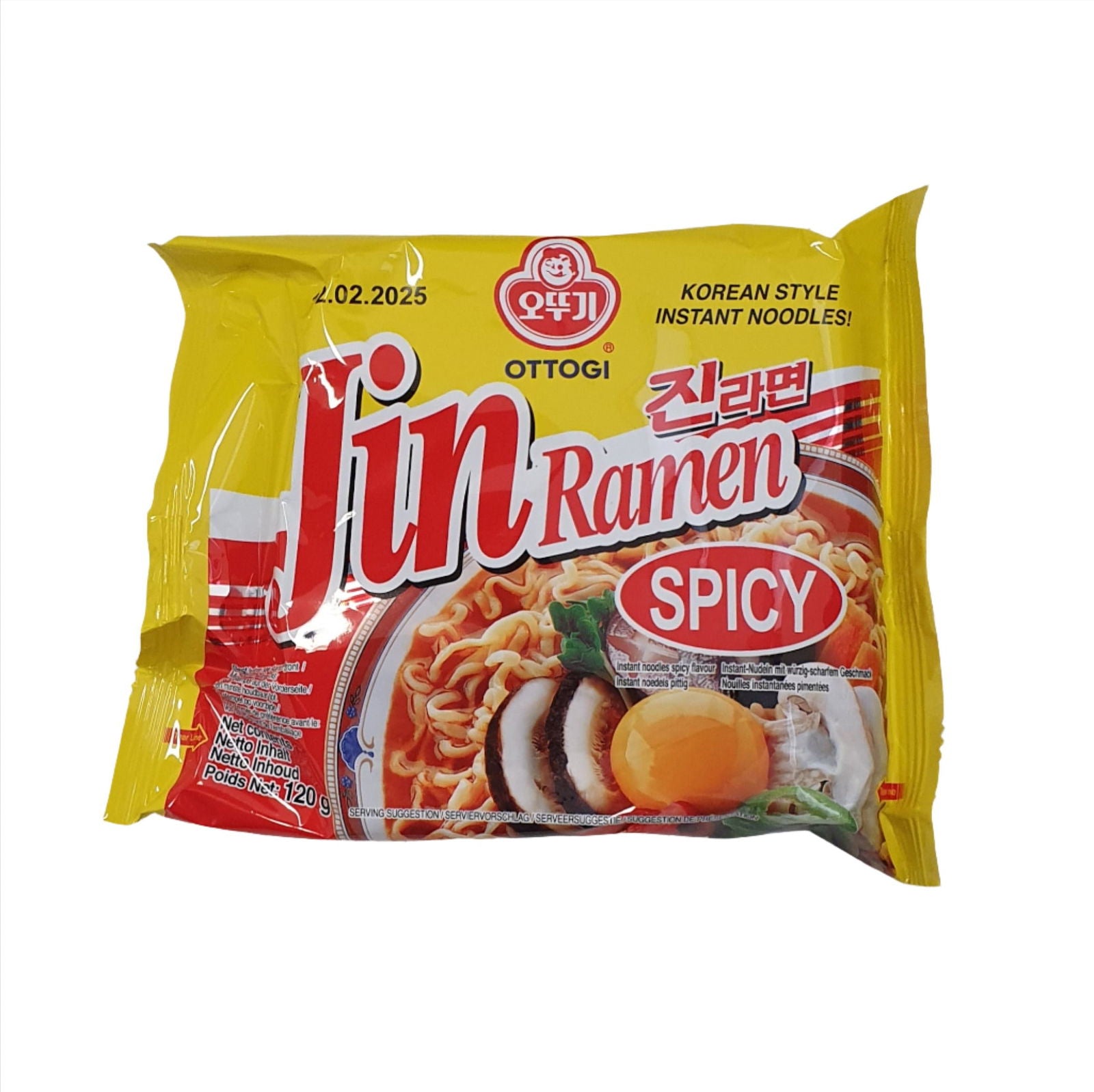 Ottogi Jin Ramen spicy 120g 