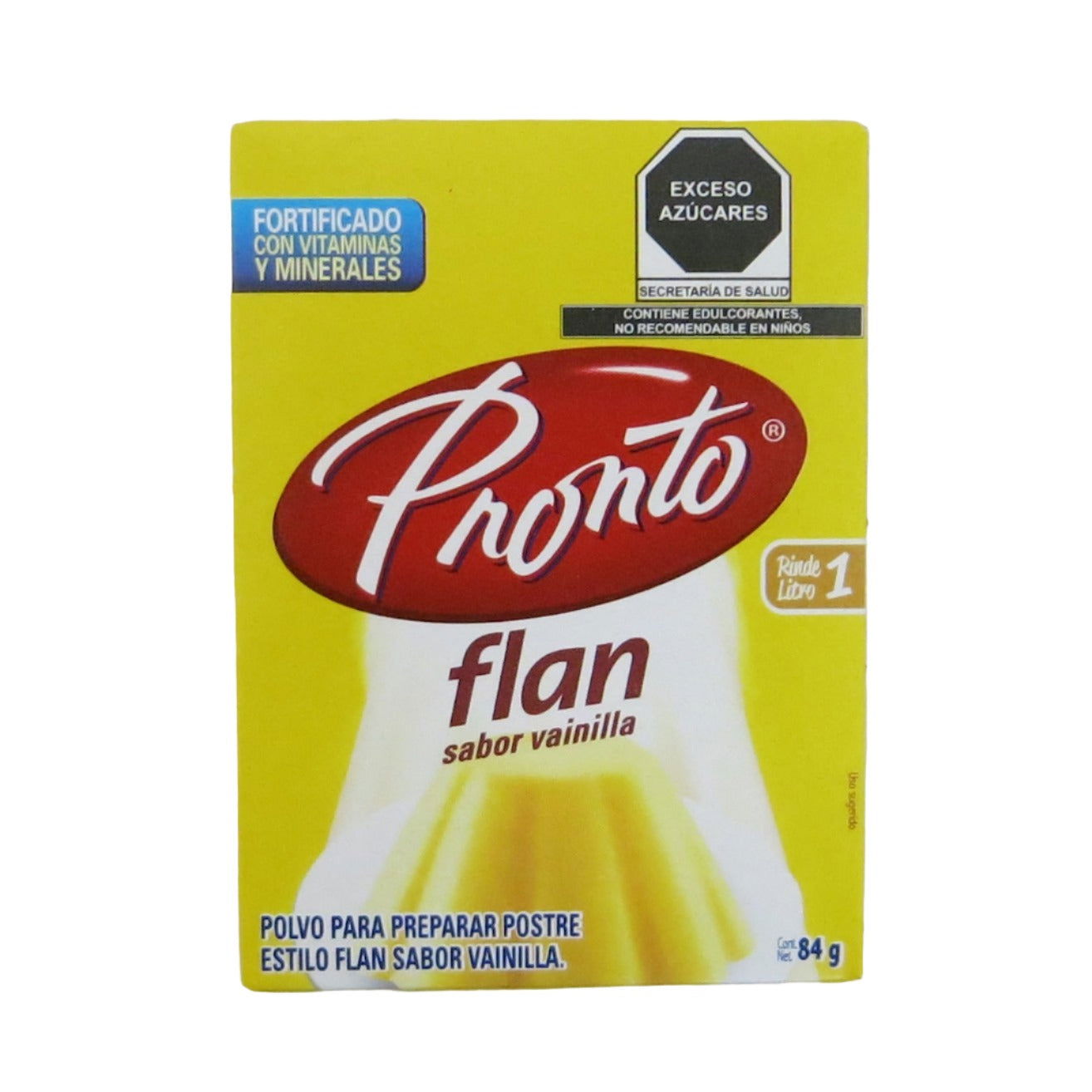 Pronto Flan Sabor Vainilla 84g 