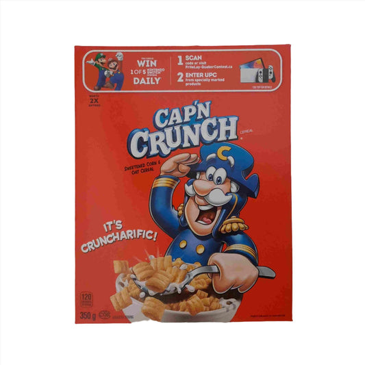 Quaker Cap`n Crunch 350g (US/KA) 