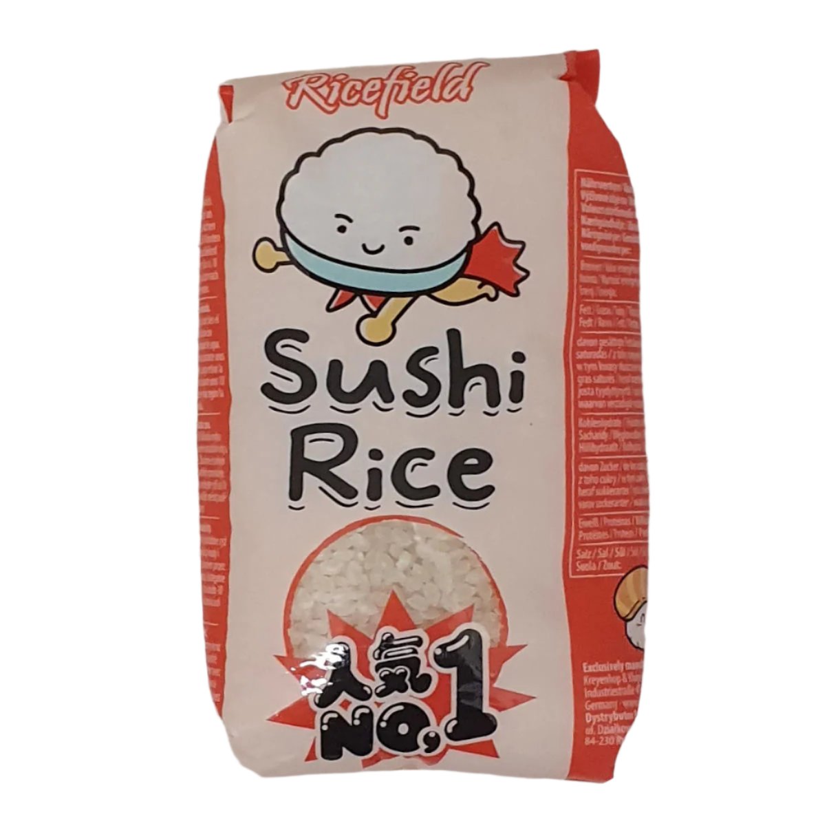 Ricefield Sushi Reis Japonica 500g 