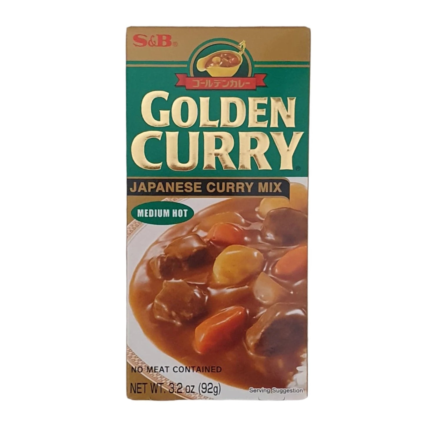 S&B Golden Curry medium 92g 