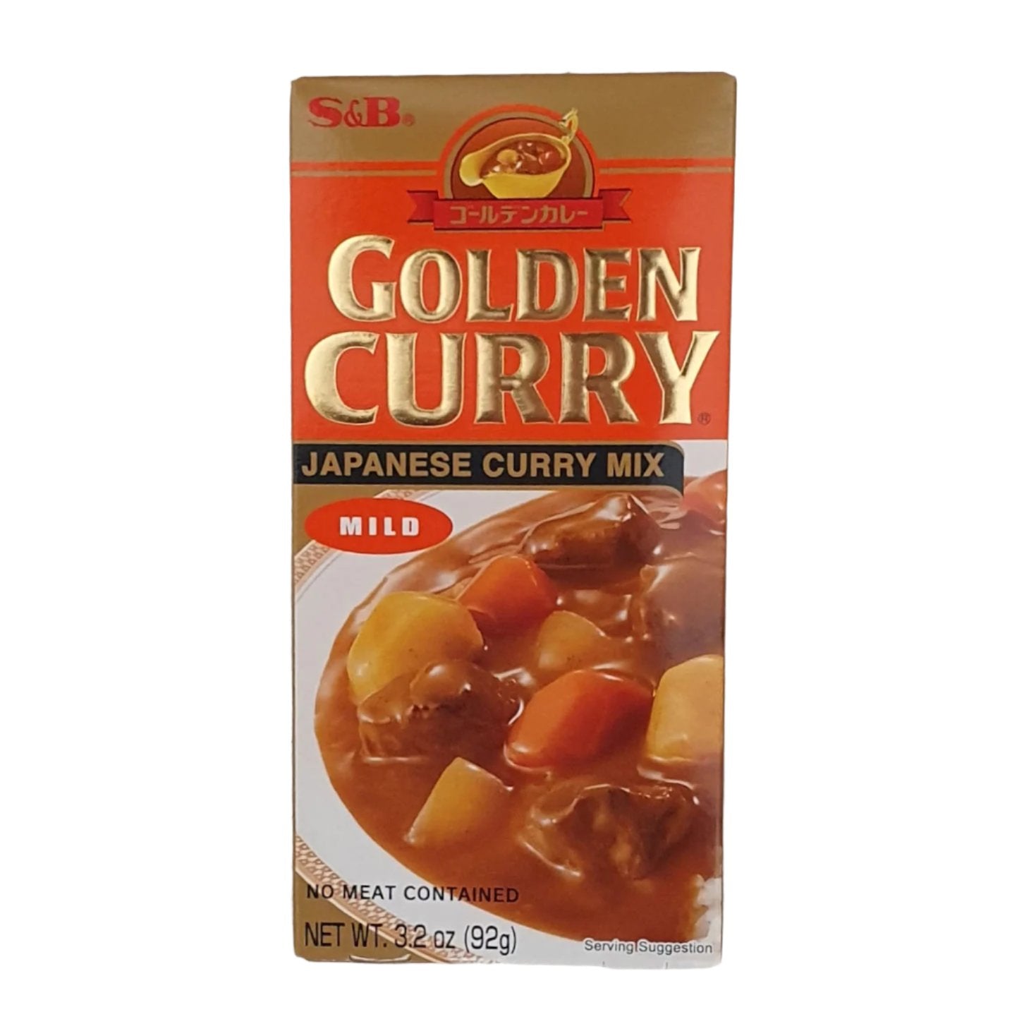 S&B Golden Curry mild 92g 