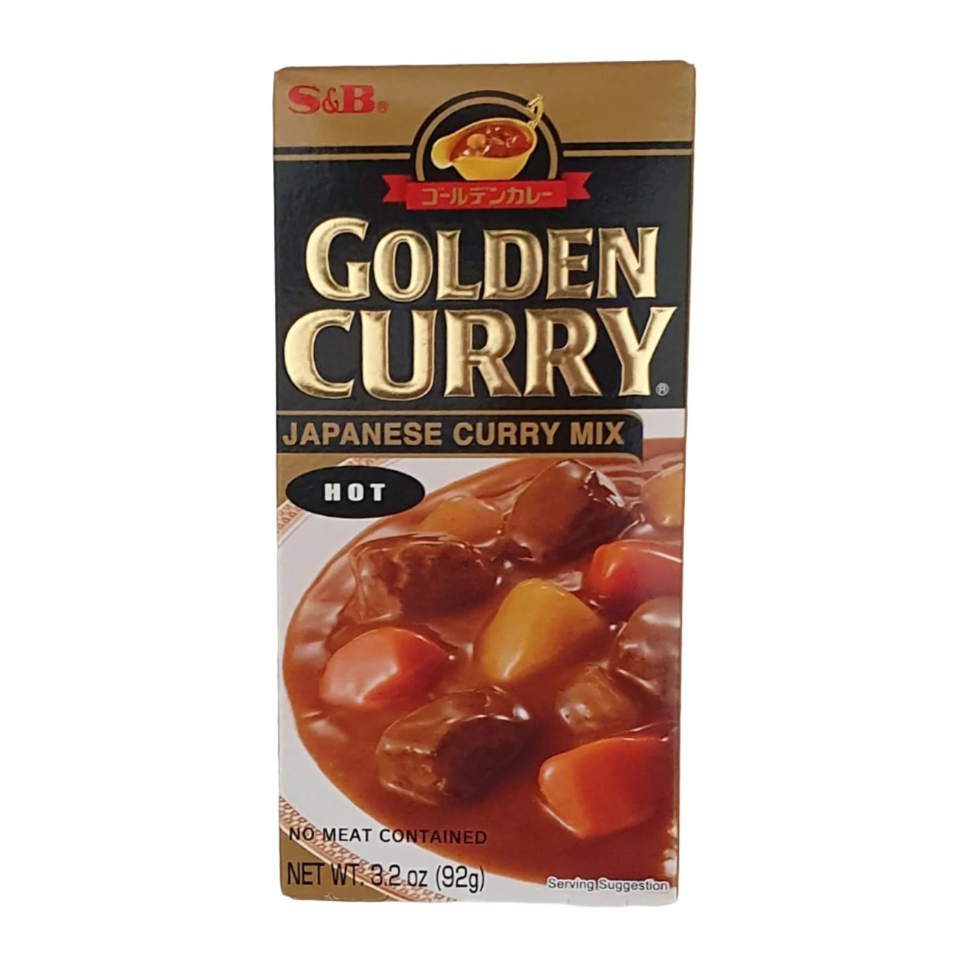 S&B Golden Curry scharf 92g 