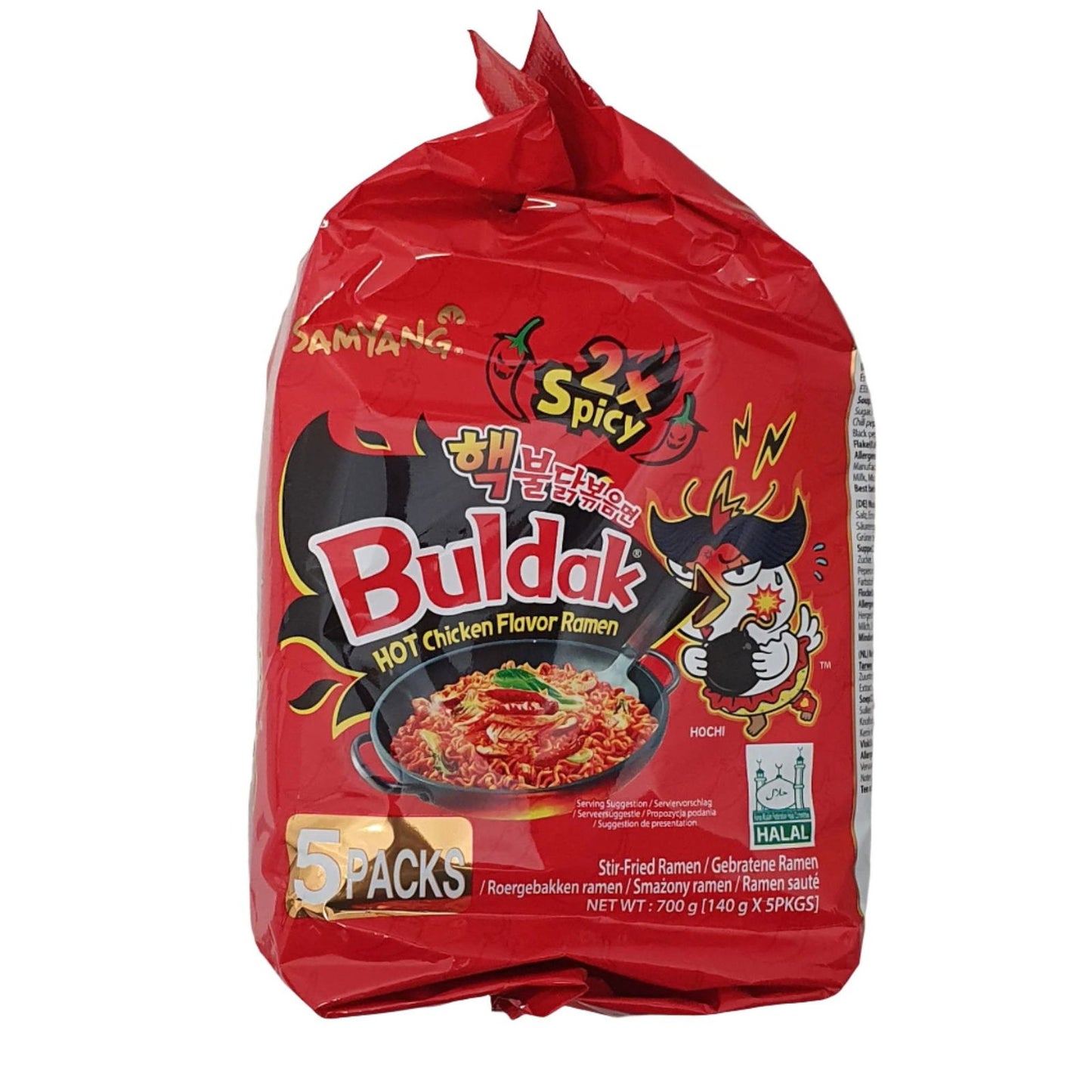 Samyang Buldak 2xspicy 700g (5x140g) 