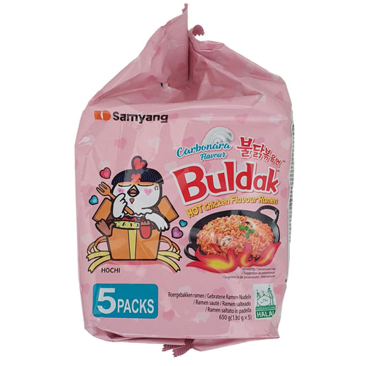 Samyang Buldak Carbonara 650g (5x130g) 