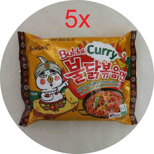 Samyang Buldak Curry 700g (5x140g) 