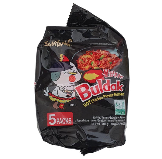 Samyang Buldak  hot chicken ramen 700g (5x140g) 