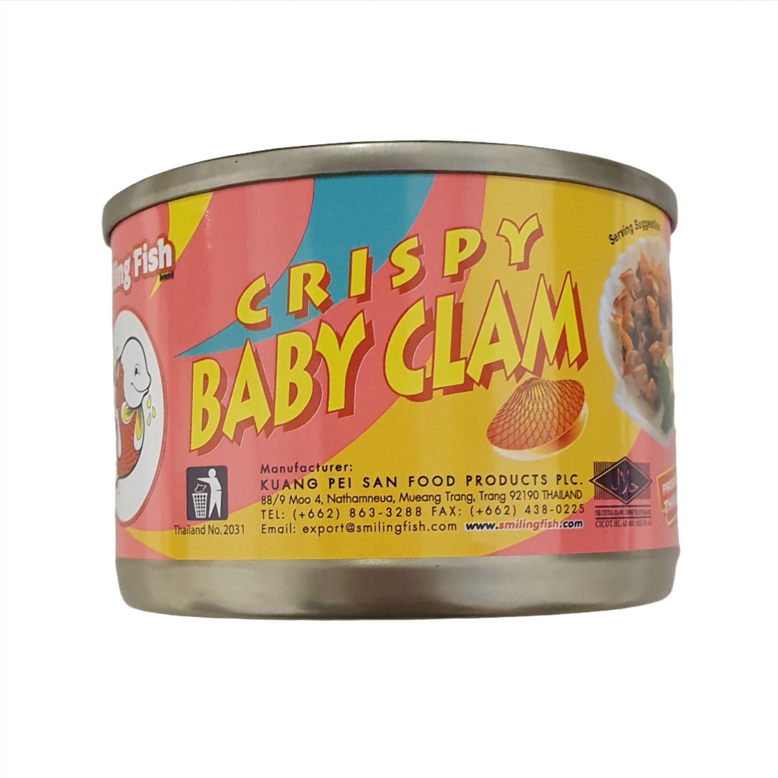 Smiling Crispy Baby Clams 30g 