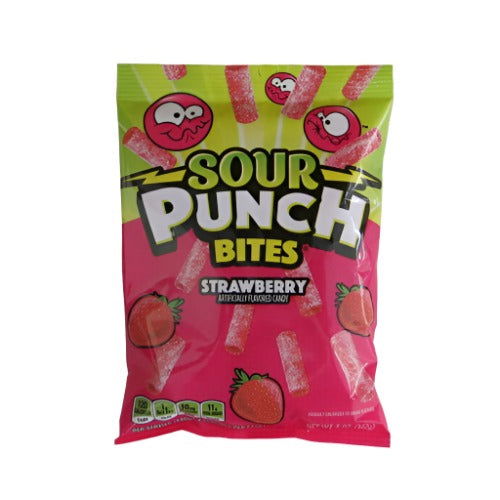 Sour Punch Bites Strawberry 142g 