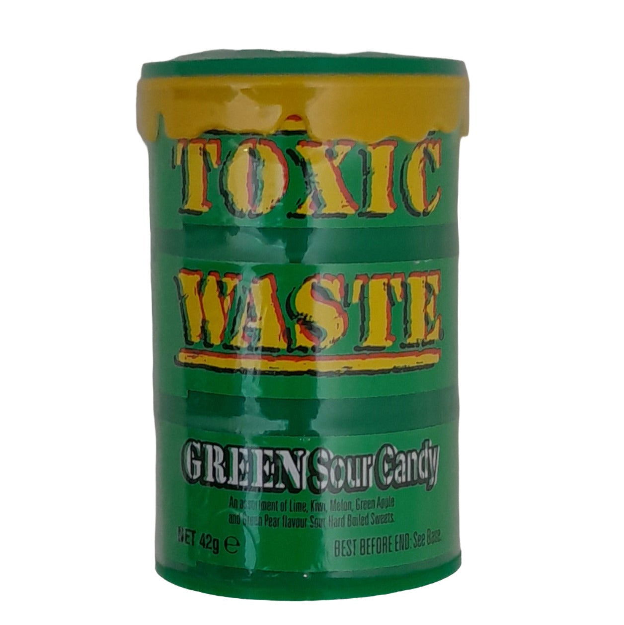 Toxic Waste Green Sour Candy 42g 