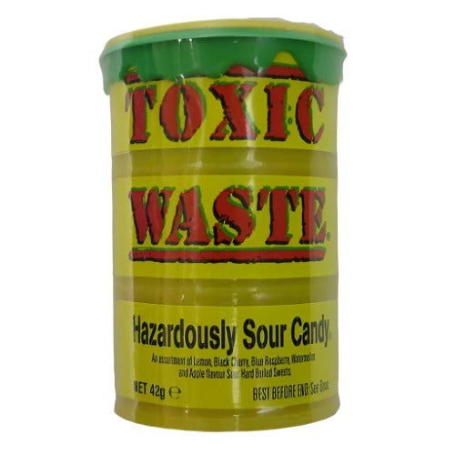 Toxic Waste Yellow Sour Candy 42g 