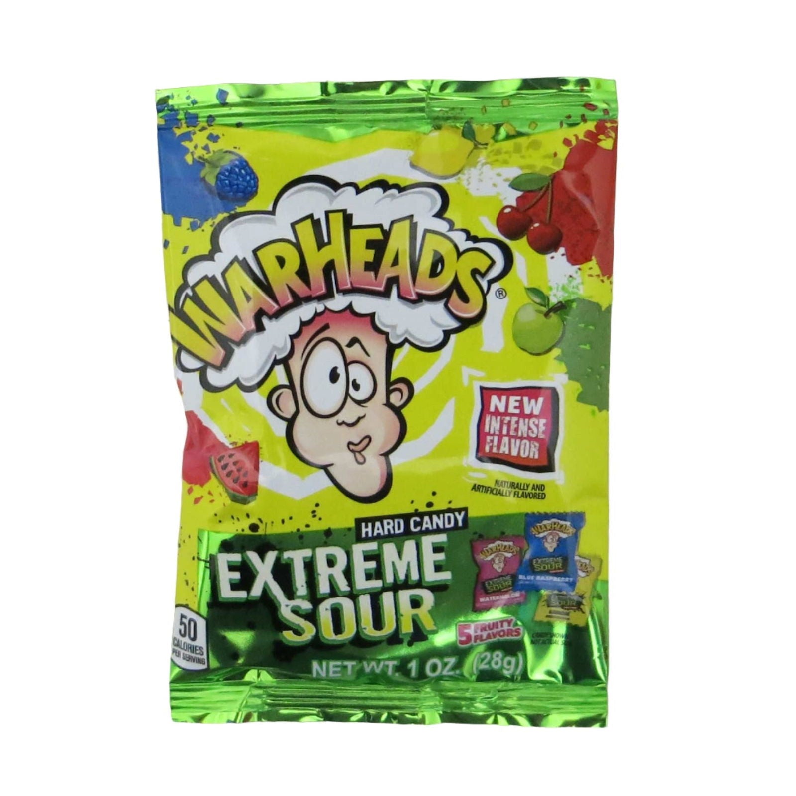 Warheads Extreme Sour Bonbons 28g 