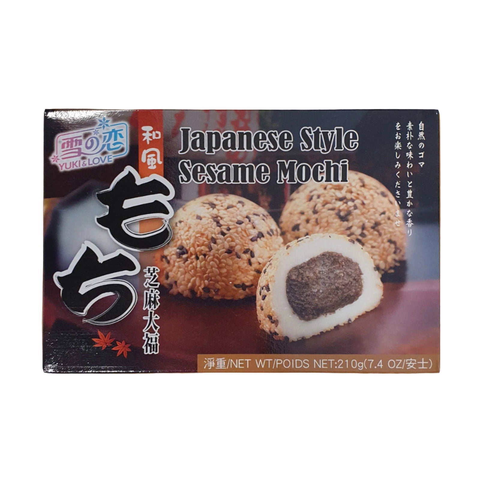 Yuki & Love Mochi Sesam 210g 