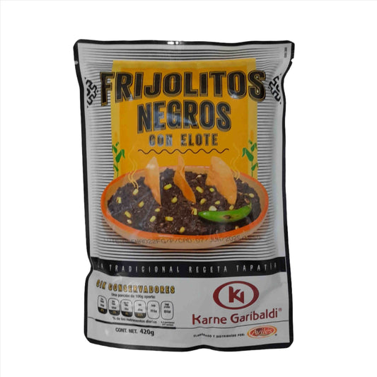 Aviles Karne Garibaldi Frijoles Negros con Elote 420g - Worldster Markt e.K.