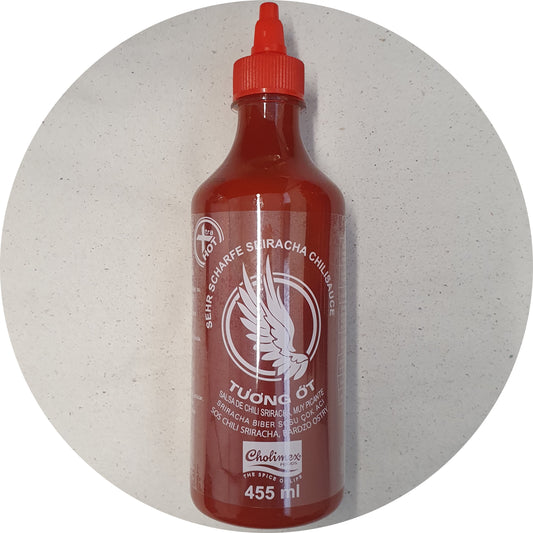 Cholimex Sriracha Chilisauce sehr scharf 455ml