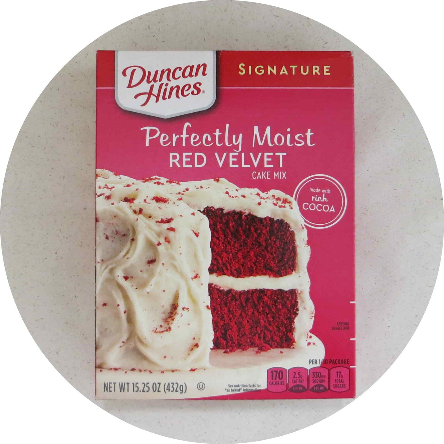 Duncan Hines Red Velvet Cake Mix 432g - Worldster Markt e.K.