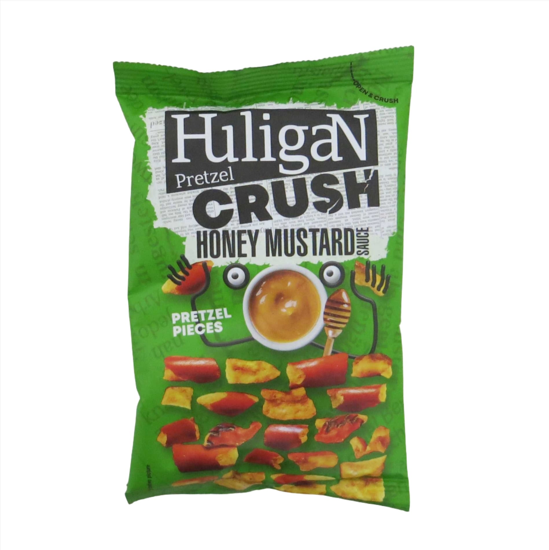 HuligaN Honey Mustard Pretzel Crush 65g (UK) - Worldster Markt e.K.