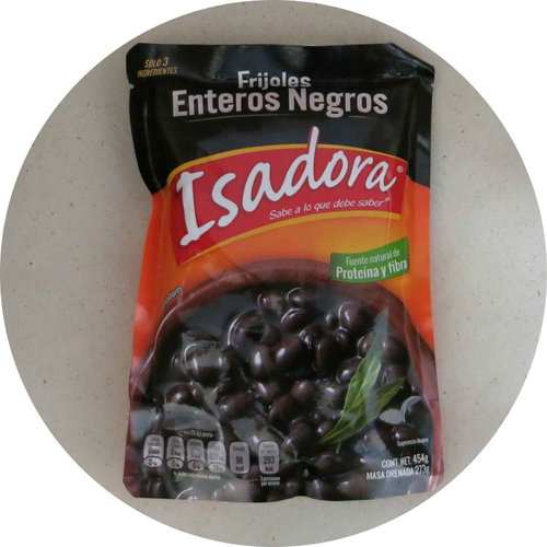 Isadora Frijoles Enteros Negros 454g / 273g