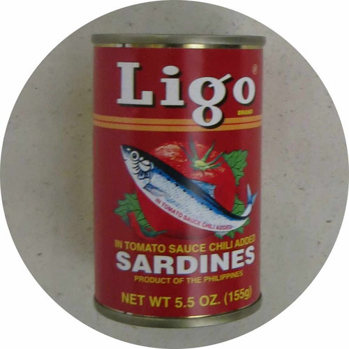 Ligo Sardinen in Tomate, Chili 155g