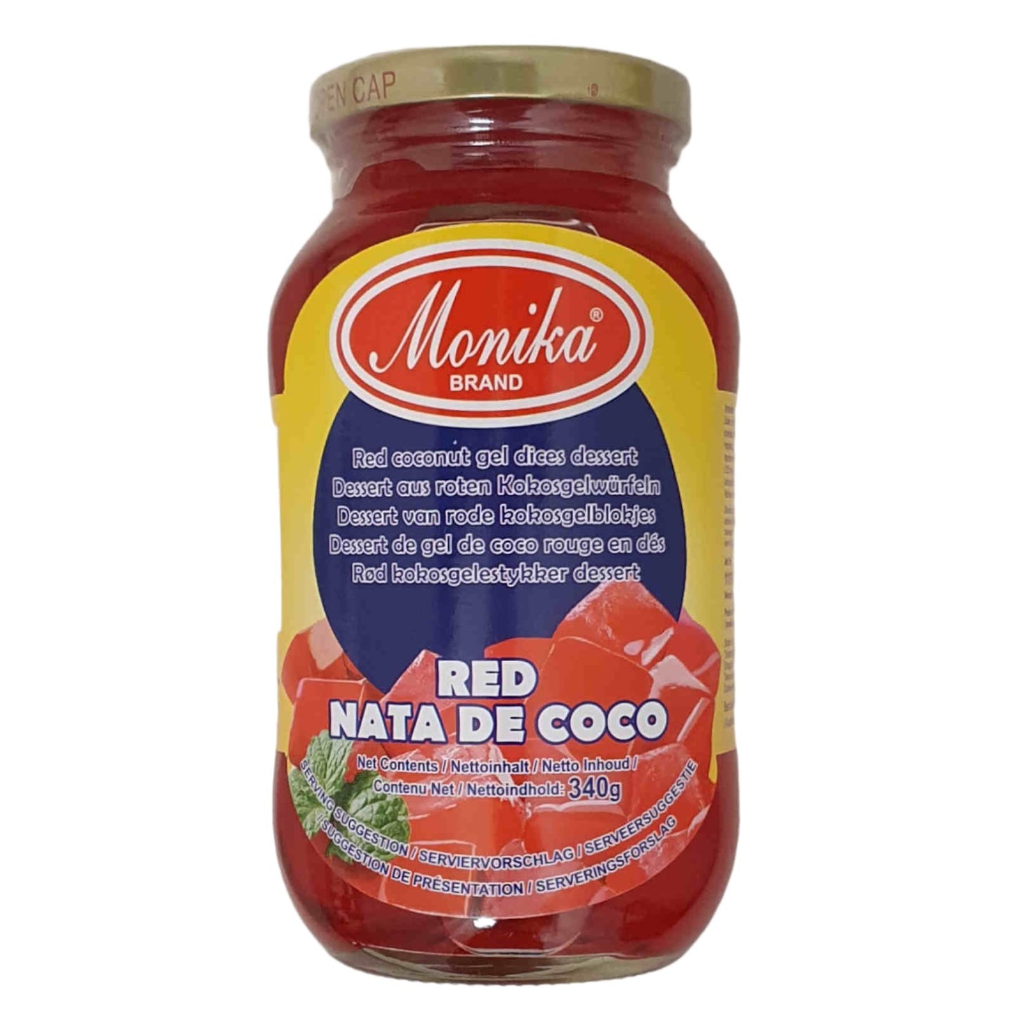 Monika Nata de Coco rot 340g