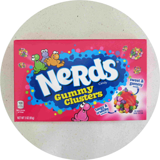 Nerds Rainbow Gummy Clusters 85g