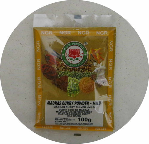 NGR Currypulver mild Madras 100g