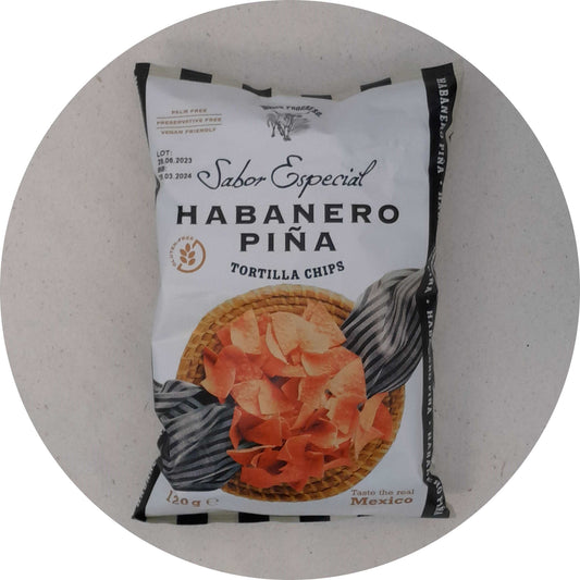 Nuevo Progreso Habanero Pina Tortilla Chips 120g - Worldster Markt e.K.