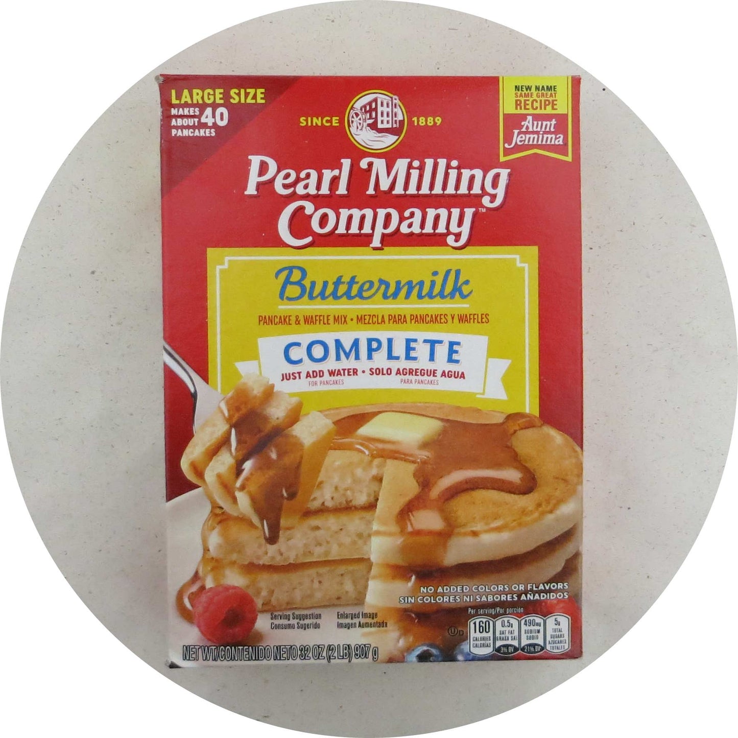 Pearl Milling Company (früher Aunt Jemima) Buttermilk Pancake & Waffle Mix Complete 907g