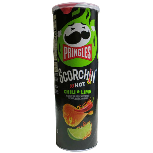 Pringles Scorchin Chili Lime 158g