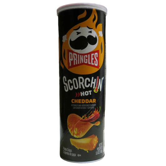 Pringles Scorchin Hot Cheddar 158g