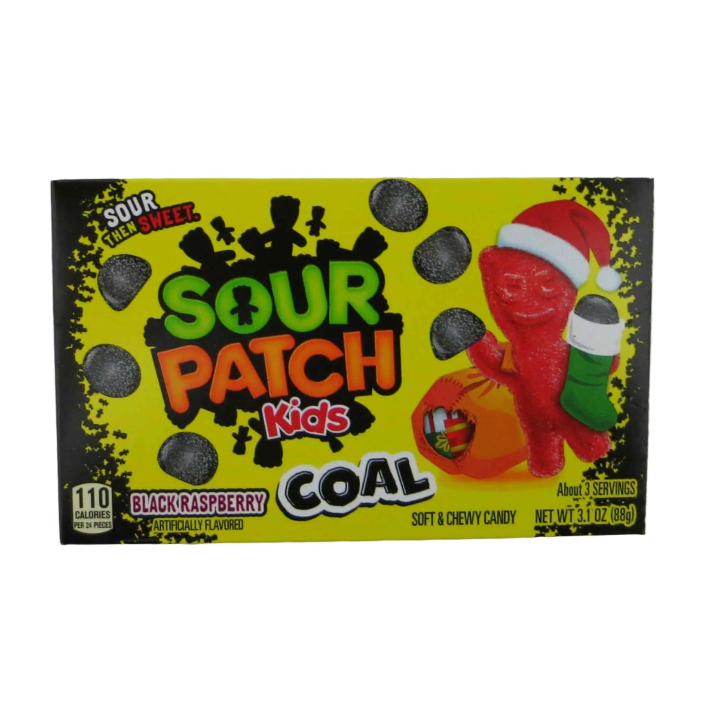 Sour Patch Coal 88g (Weihnachten)