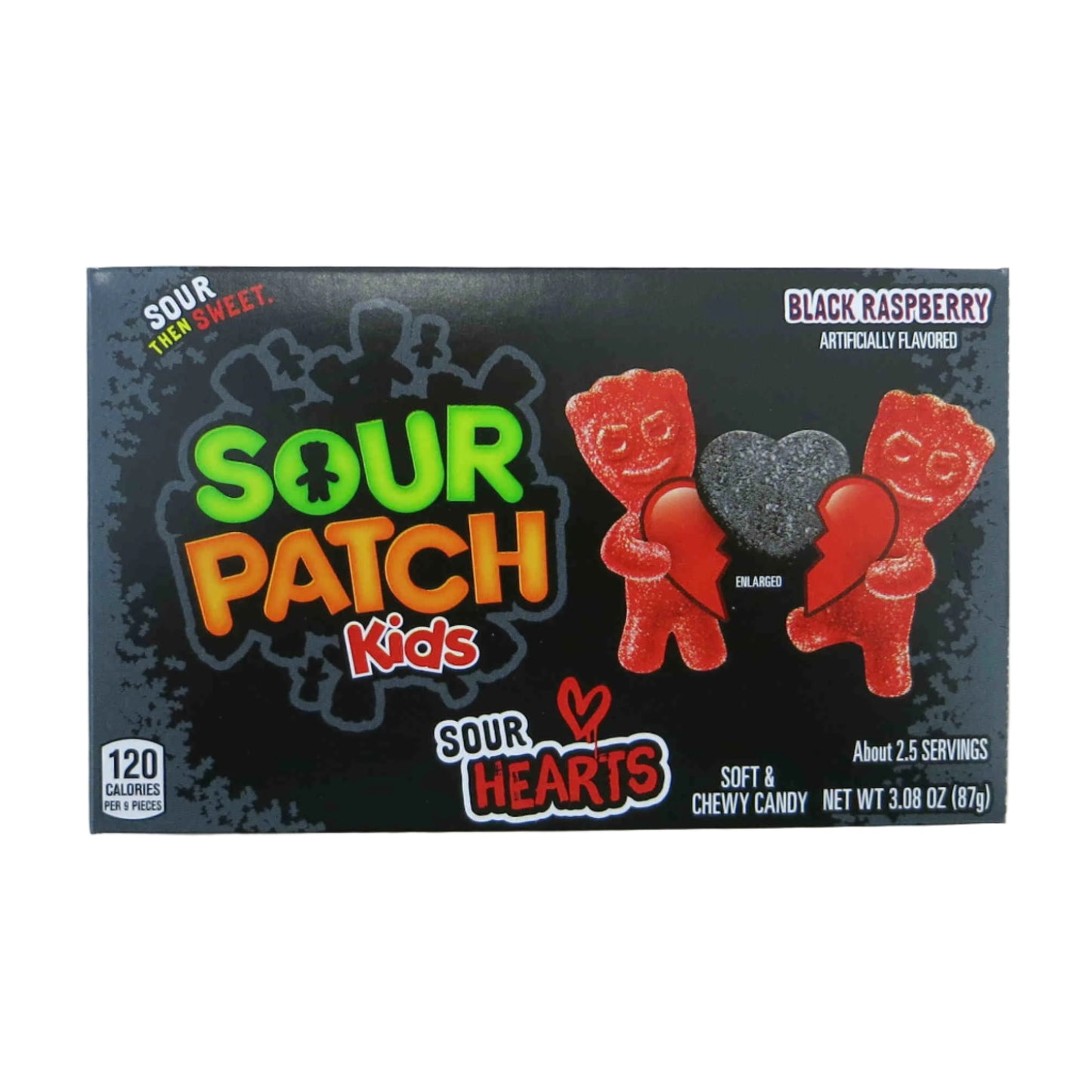 Sour Patch Sour Hearts 87g