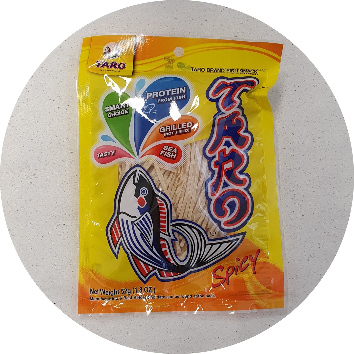 Taro Fish Snack Spicy 52g - Worldster Markt e.K.