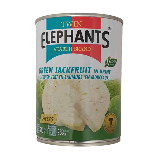 Twin Elephants Jackfruit grün Stücke 540g