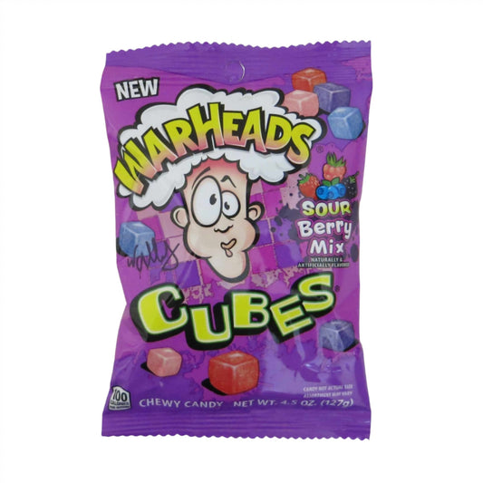 Warheads Sour Berry Mix Cubes 127g - Worldster Markt e.K.