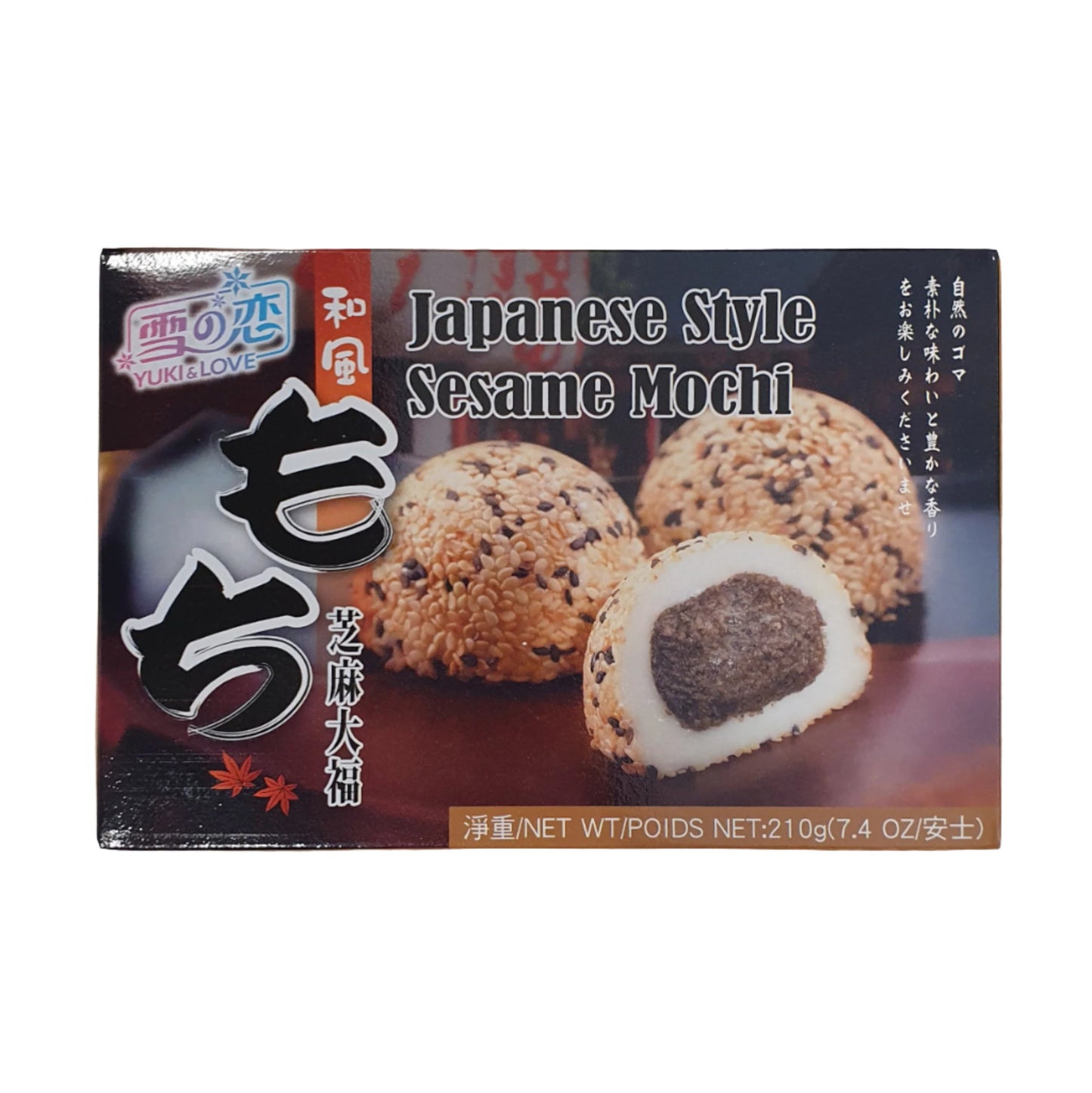 Yuki & Love Mochi Sesam 210g