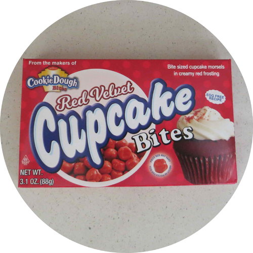 Cookie Dough Bites Red Velvet Cupcake 88g - Worldster Markt e.K.