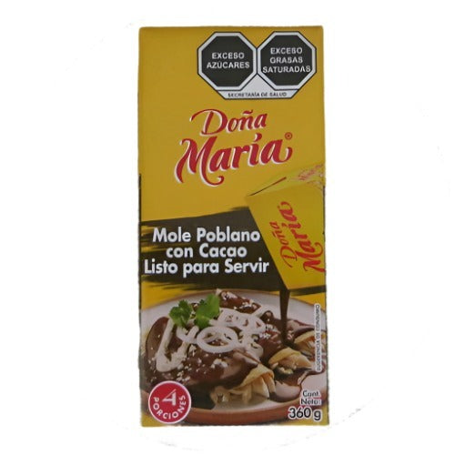 Dona Maria Mole Poblano con Cacao 360g - Worldster Markt e.K.