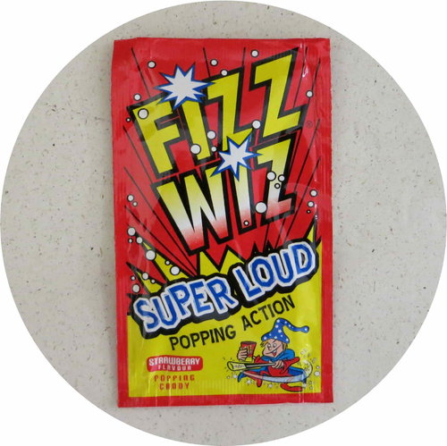 Fizz Wiz Popping Candy Strawberry 4,9g