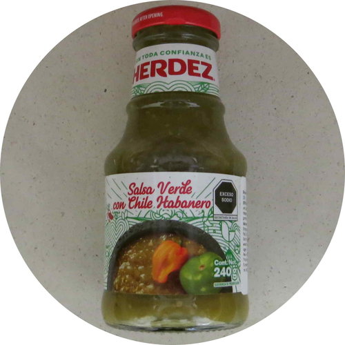 Herdez Salsa Verde con Chile Habanero 240g - Worldster Markt e.K.