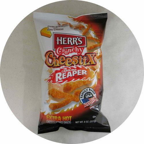 Herr`s Crunchy Cheestix Carolina Reaper 227g