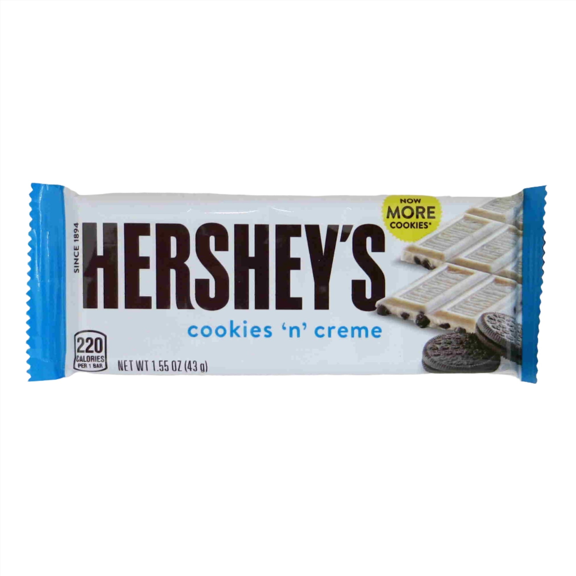 Hershey`s Cookies`n`Creme 43g - Worldster Markt e.K.