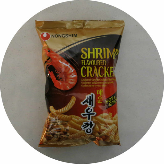 Nongshim Cracker Shrimps hot spicy 75g