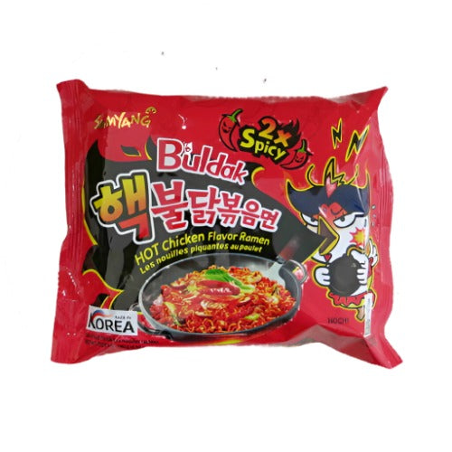 Samyang Buldak 2x Spicy 140g - Worldster Markt e.K.