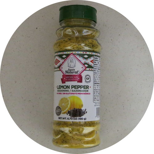 Sazon Natural Lemon Pepper 190g