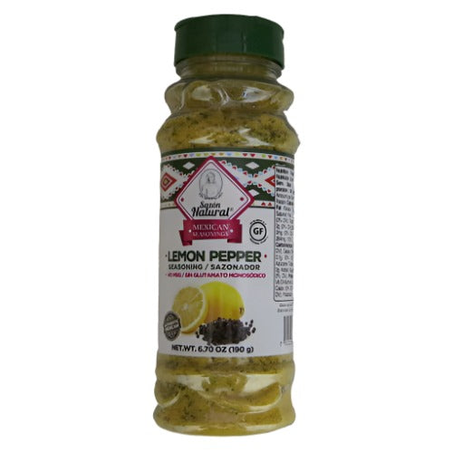 Sazon Natural Lemon Pepper 190g - Worldster Markt e.K.