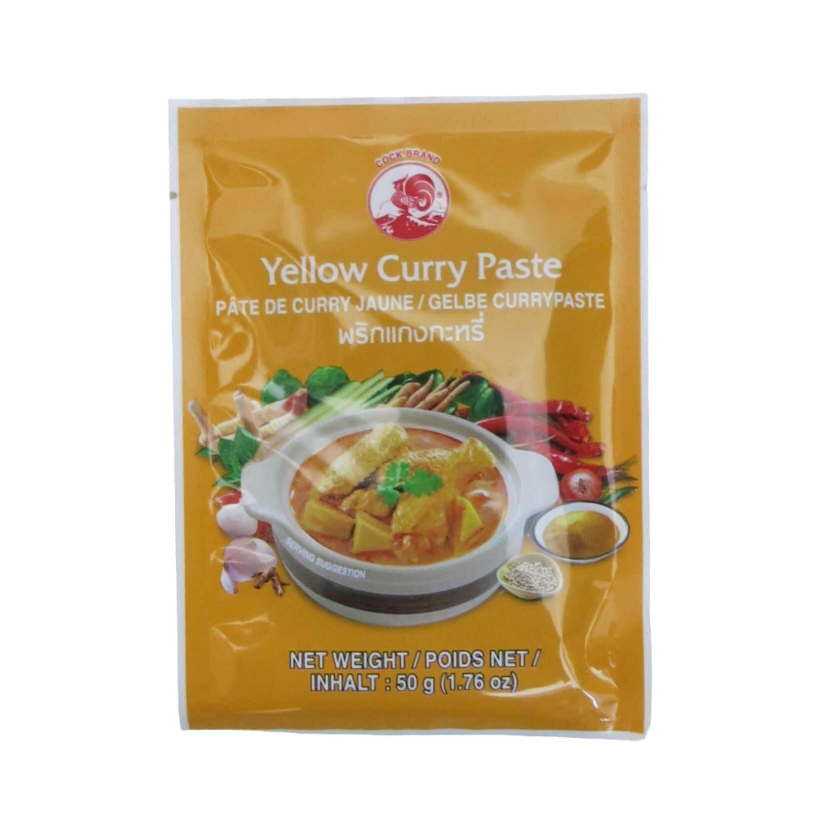 Cock Currypaste gelb 50g - Worldster Markt e.K.